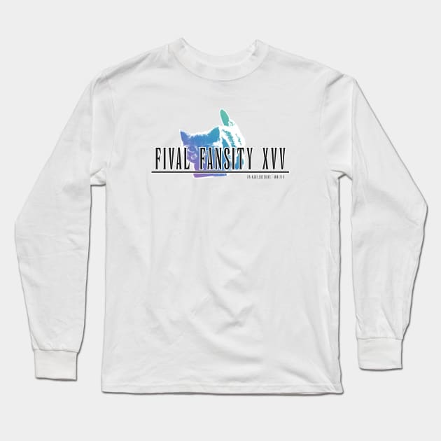 Fival Fansity XVV - Alternate Kitten Release Long Sleeve T-Shirt by RyanJGillDesigns